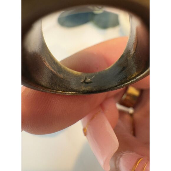 Stunning Brutalist Copper Ring - Picture 6 of 9